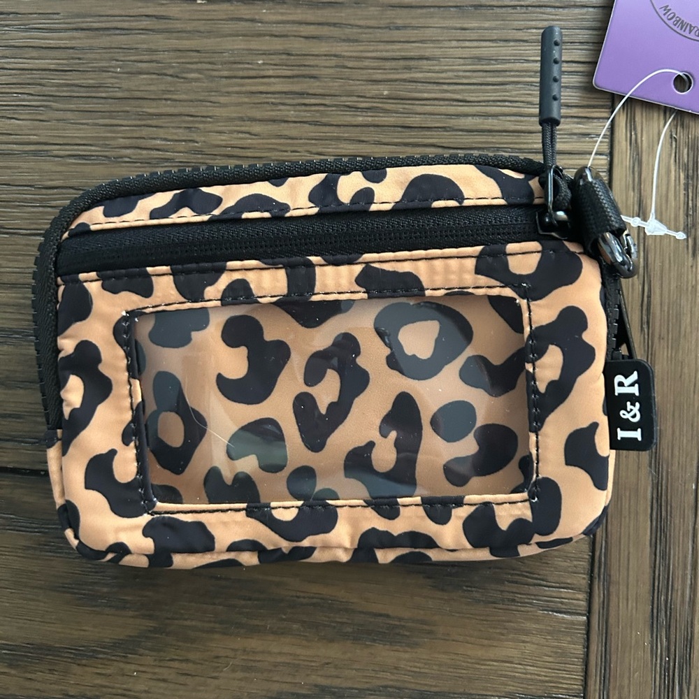 I&R Leopard Print Wallet